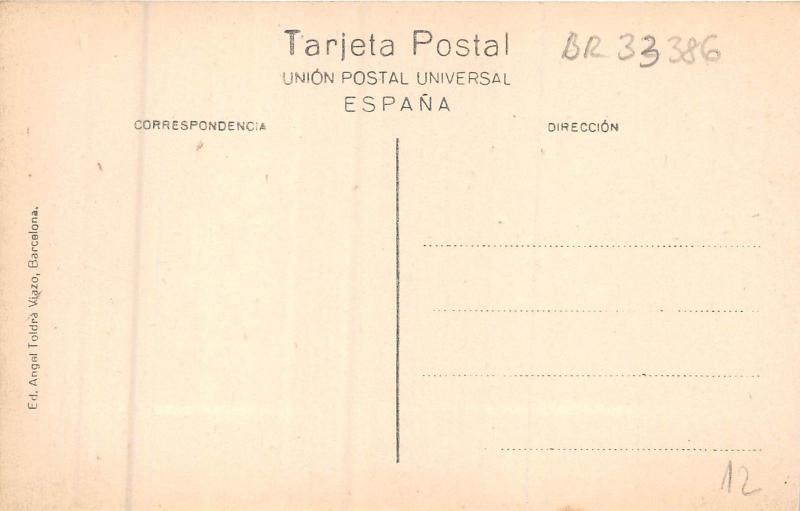 Br33386 Barcelona Orfeo Catala Fachada de la calle camerosa spain