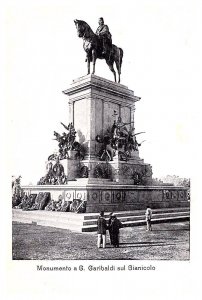 Monument0 a G. Garibaldi sul Gianicolo