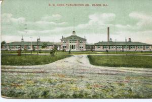 1908 DD Cook Publishing ELGIN IL Vintage
