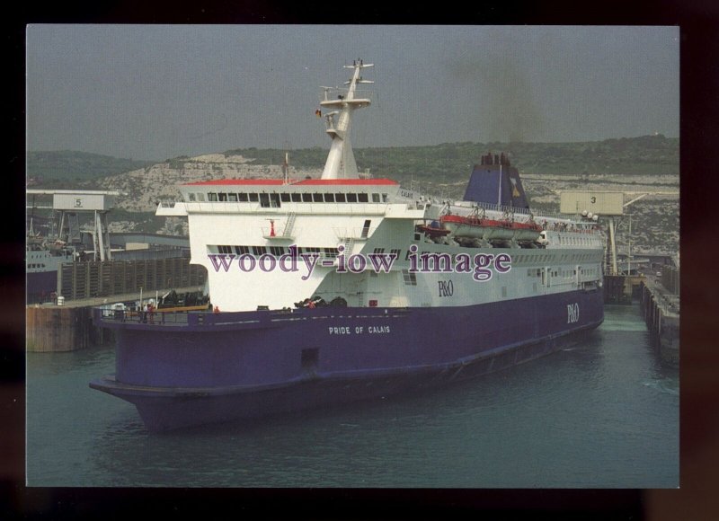 FE3028 - P&O Ferry - Pride of Calais , built 1987 - postcard