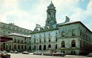 PORTLAND NEWS CO., PORTLAND, MAINE, CITY HALL, NATURAL COLOR REPRO Postcard