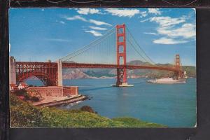Golden Gate Bridge,San Francisco,CA Postcard 
