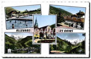 Old Postcard The Beautiful French Alps Allevard Isere Pool Spa Establishment ...