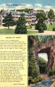 Virginia Natural Bridge Bridge Of Years 1953