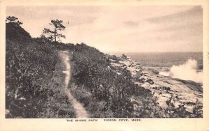 The Shore Path in Pigeon Cove, Massachusetts