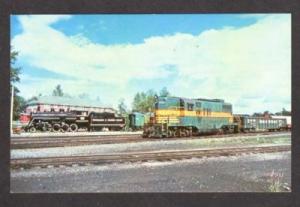 ONTARIO Northland Railroad Train COCHRANE ON Postcard