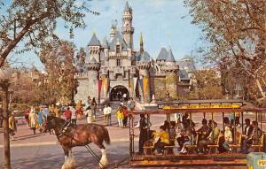 Anaheim California Disneyland Sleeping Beauty Castle Vintage Postcard K26550