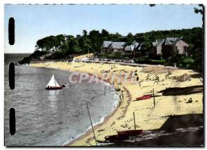 Modern Postcard Ile de Noirmoutier Beach of Souzeaux