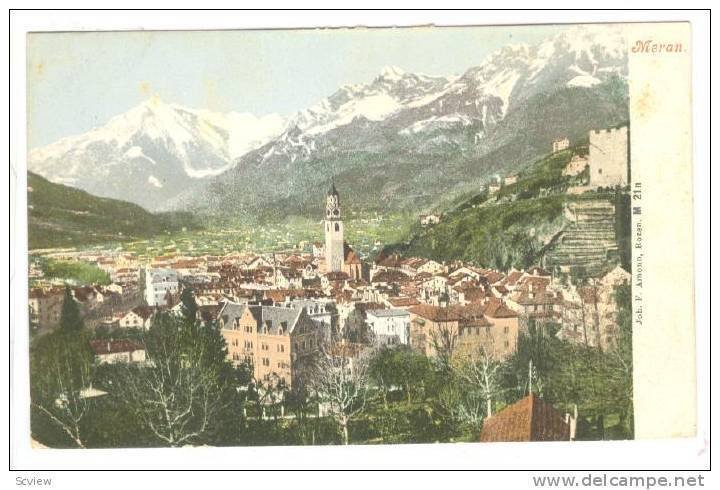 General View, Meran (South Tyrol), Italy, 1910-1920s