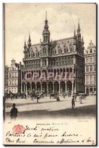 Brussels Old Postcard King's House