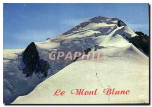 Modern Postcard Mont Blanc Chamonix