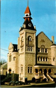 Postcard Ontario St. Marys Perth County Town Hall Tower Dexter Color 1970s K81