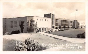 Fairfield Iowa High School Real Photo Vintage Postcard AA83790