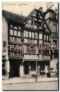 Old Postcard Saverne Old House