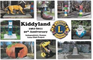 US #4125f.  Liberty Bell Forever.  Shows Kiddyland, Kansas.  Lions Club.