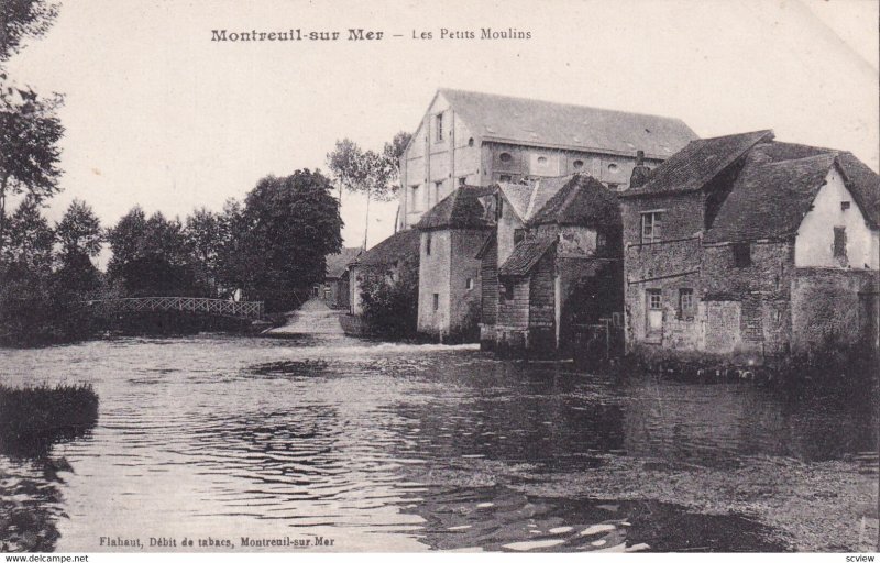 MONTREUIL SUR MER, Pas De Calais, France, 1900-1910s; Les Petits Moulins
