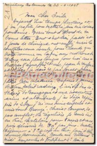 Postcard Old Church FLAVIGNY