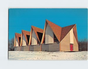 Postcard Artifacts Bldg., Manitoba Mennonite Village Museum, Steinbach, Canada