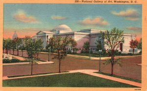 National Gallery Of Art Nation's Capital Building Washington DC Vintage Postcard