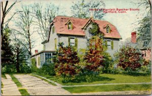 Connecticut Hartford Harriet Beecher Stowe Home 1912