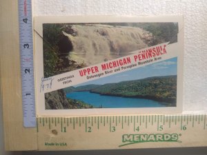 Postcard Folder Greetings From Upper Michigan Peninsula, Michigan