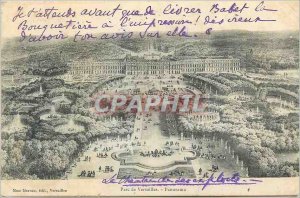 Postcard Old Versailles Panorama Park