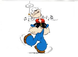 Popeye Dancing, 5 X 7 inch Image from 1994 Calendar