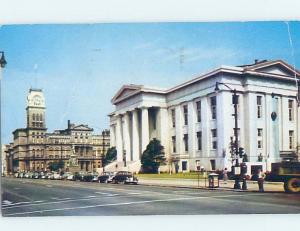 Pre-1980 OLD CARS AT COURT HOUSE Louisville Kentucky KY d2819