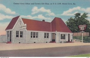 HORSE CAVE, Kentucky, 30-40s; Central Cave Office & Cavern Gift Shop, on US 31W