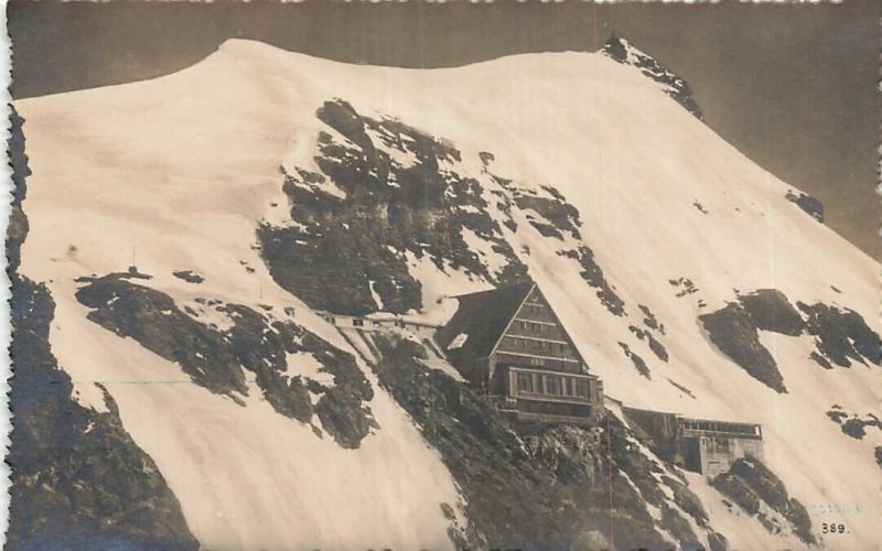 BERGHAUS JUNGFRAUJOCH 3457m  DIE SPHINZ 3575m~MOUNTAINEERING PHOTO POSTCARD