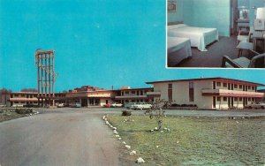 CHARLESTON, South Carolina SC   CASTLE PINCKNEY INN Roadside 50's Cars  Postcard