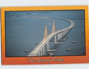 Postcard The Skyway Bridge, St. Petersburg, Florida