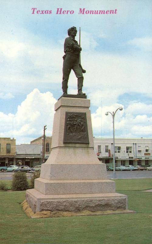 Texas Hero Monument - Gonzales TX, Texas - 32 Alamo Defenders