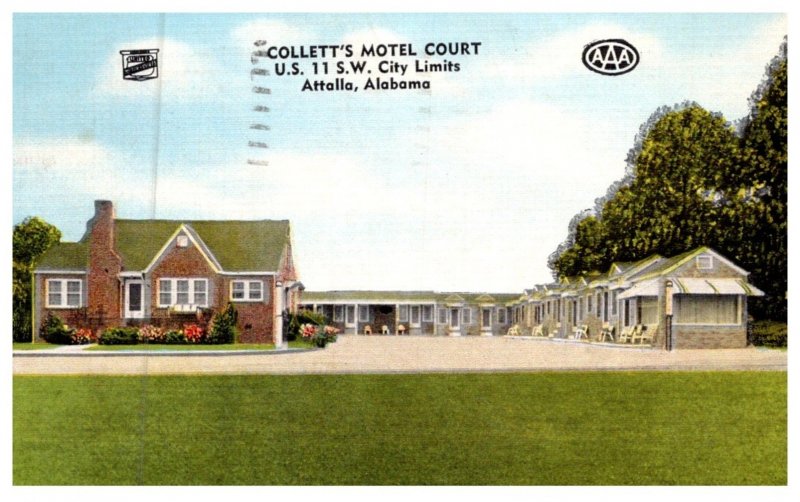 Alabama Attalla , Colett's Motel Court