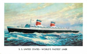 S.S United States World's Fastest Liner 06.97