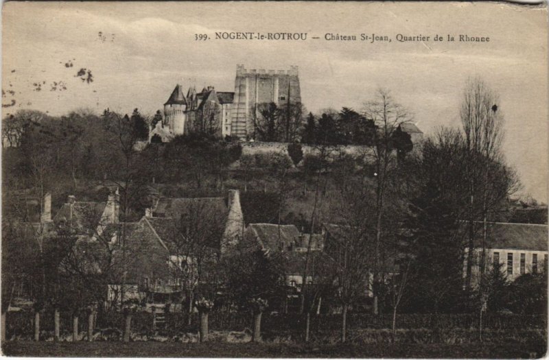 CPA NOGENT-le-ROTROU - Chateau St-Jean Quartier de la Rhonne (131751)
