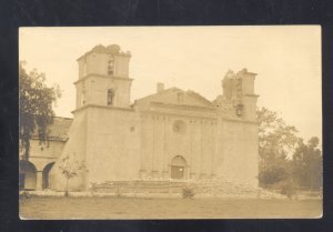 RPPC SANTA BARBARA CALIFORNIA MISSION BUILDING VINTAGE REAL PHOTO POSTCARD