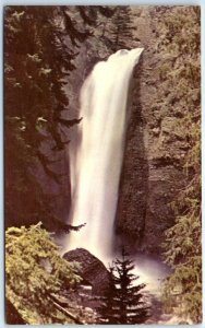 Postcard - Tower Falls, Yellowstone National Park - Wyoming