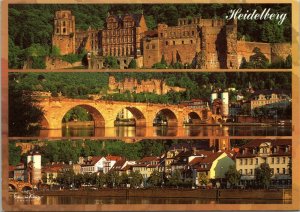 postcard Germany - Heidelberg multiview