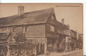 Sussex Postcard - Anne of Cleves' House - Lewes - Ref 20109A