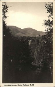 North Chatham New Hampshire NH The Royces Shorey C8 Real Photo Postcard