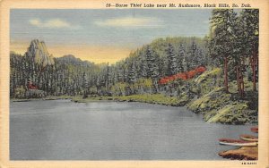 Horse thief Lake Near Mount Rushmore