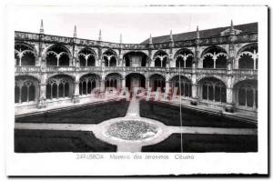  ANSICHTSKARTEN Lissabon Masteiro von Jeronimos Claustro