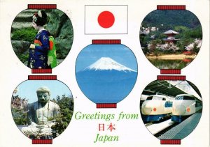 CPM AK Greetings from JAPAN (677834)