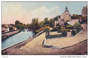 Man Fishing, Monument Aux Morts De Varennes, Varennes-en-Argonne (Meuse), Fra...