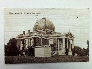 Vintage Postcard 1911 Observatory Mt. Lookout Cincinnati OH Ohio Pub. Tom Jones