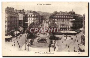 Old Postcard Lyon shows