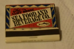 Cliff House Sea Food and Beverage Company Girl San Francisco 30 Strike Matchbook