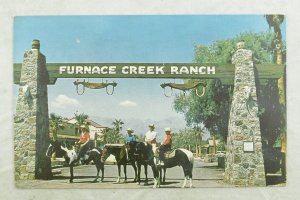 Furnace Creek Ranch, Death Valley, Cal. Vintage Postcard P106 