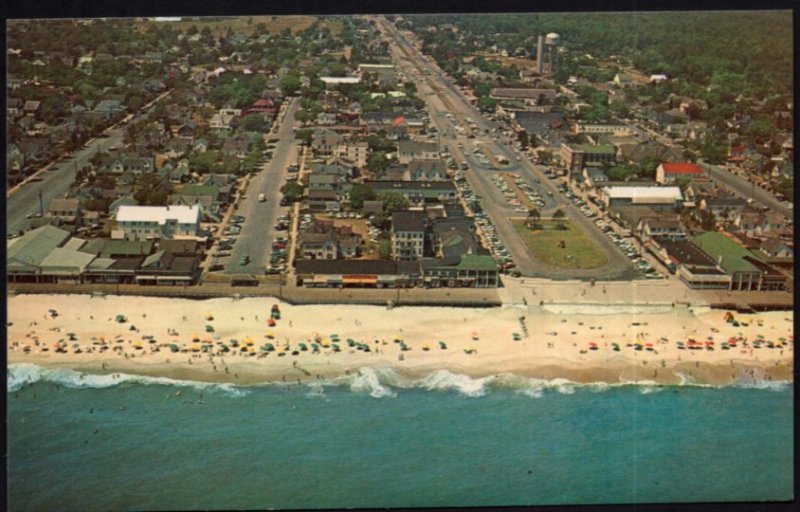 Delaware REHOBOTH BEACH Aerial View - Chrome